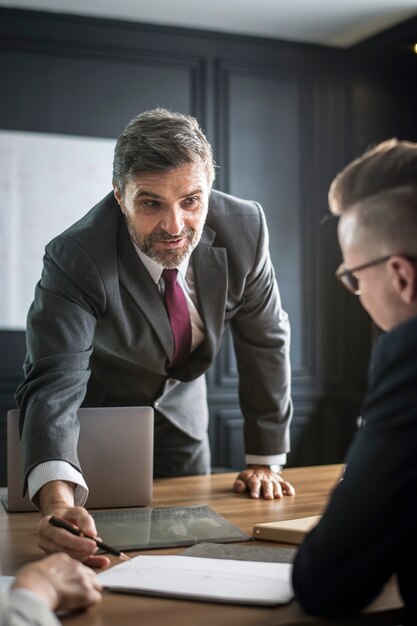 Business people in a meeting