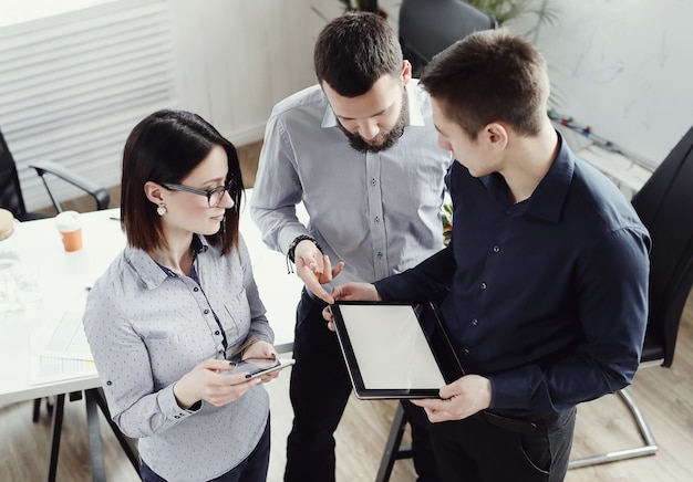 Business people at the office