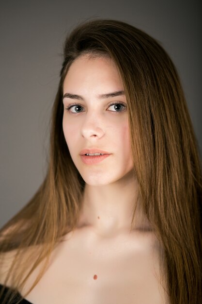 business person beautiful studio portrait