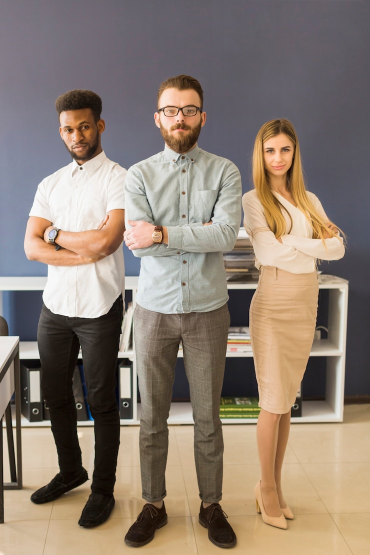 Free Photo business team in office