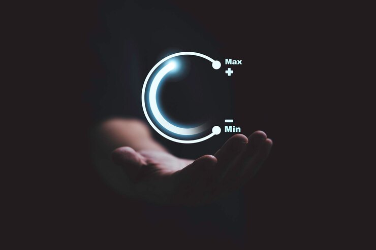 Free Photo businessman holding virtual download icon progress for increasing value added to business product and service concept