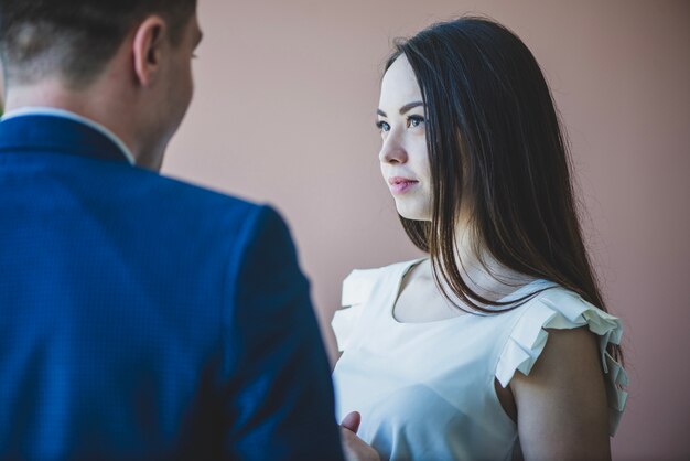 businesspersons conversating