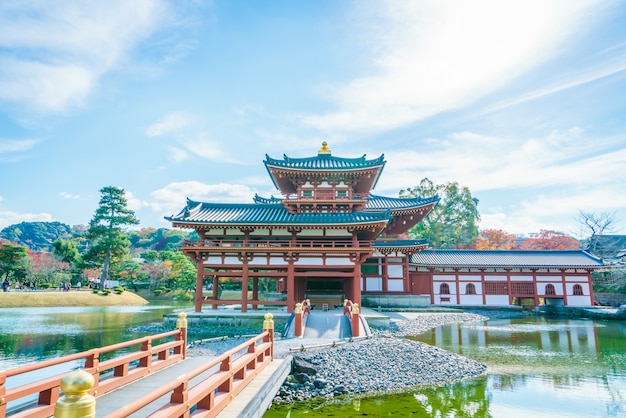 Foto gratuita byodo-in temple kyoto, giappone