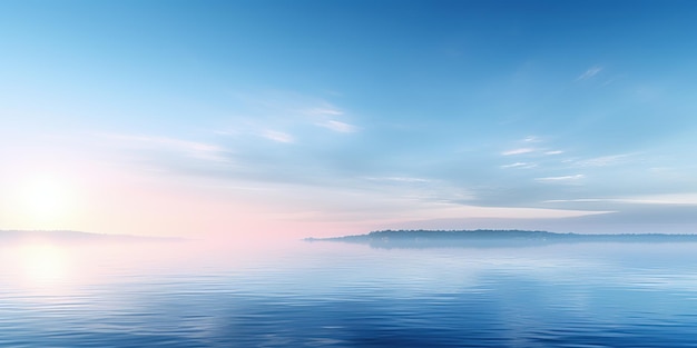 Foto gratuita calme acque della baia sullo sfondo pacifica scena marina