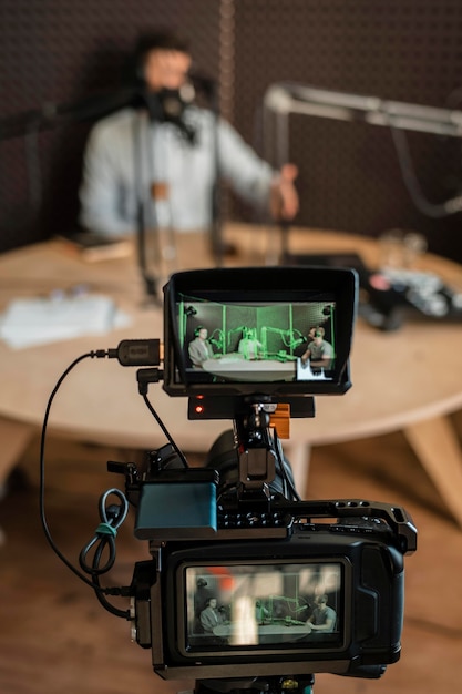 camera filming