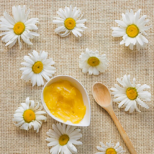 Camomiles and shea butter