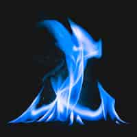 無料写真 キャンプファイヤーの炎の要素、リアルな燃える火の画像