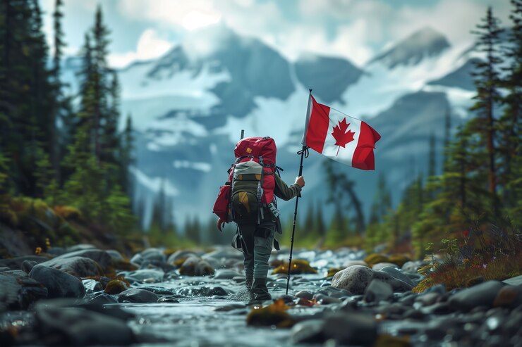 Free Photo canada day celebration with maple leaf symbol