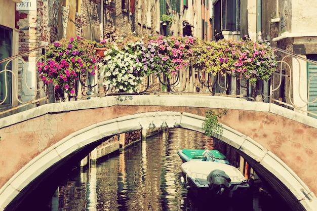 Canal with boats