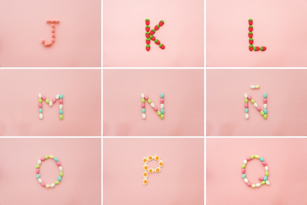 Candies and letters