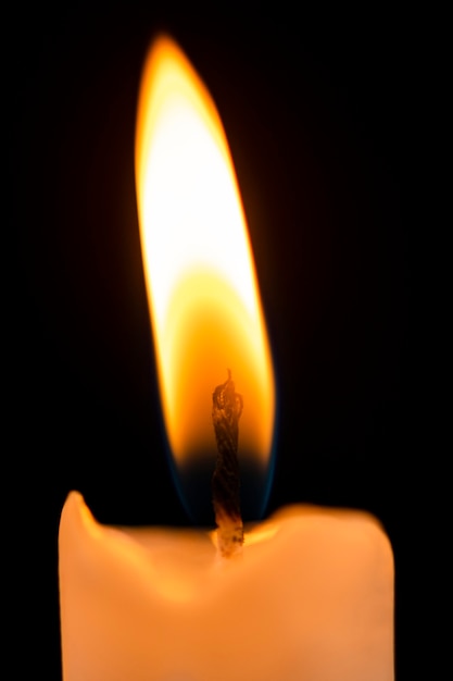 Candle light background, realistic flame, high resolution image