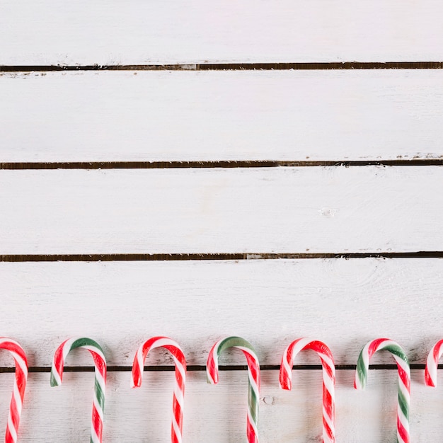 Free photo candy cane background