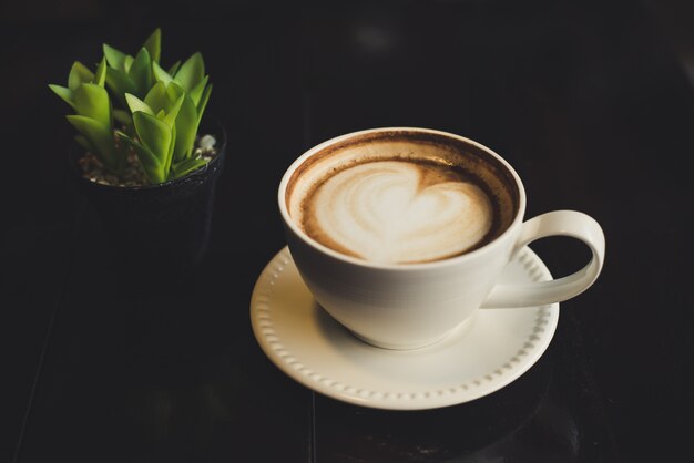 カプチーノウッドエスプレッソコーヒーラテ