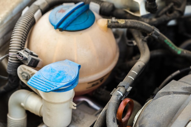 The car engine, engine compartment, Car Engine background