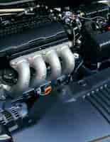 Free photo car engine