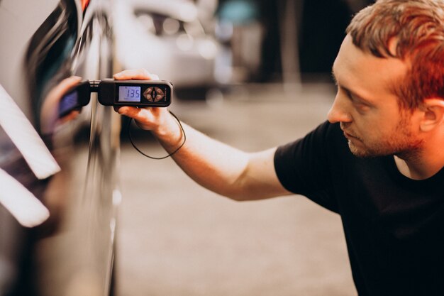 Car wash detailing station