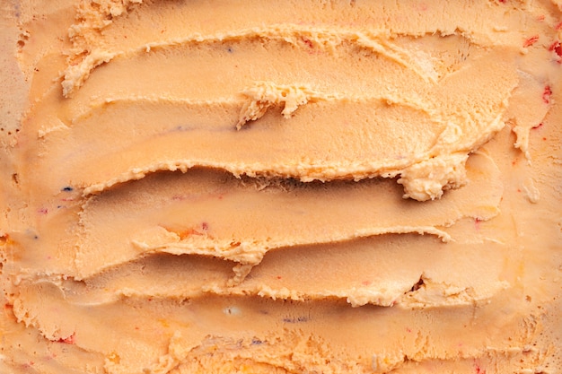 Free photo caramel ice cream texture