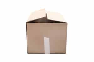 Free photo cardboard box