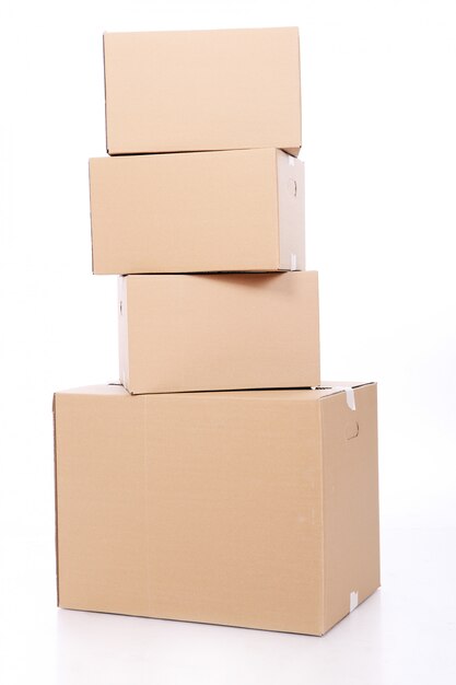 Cardboard boxes