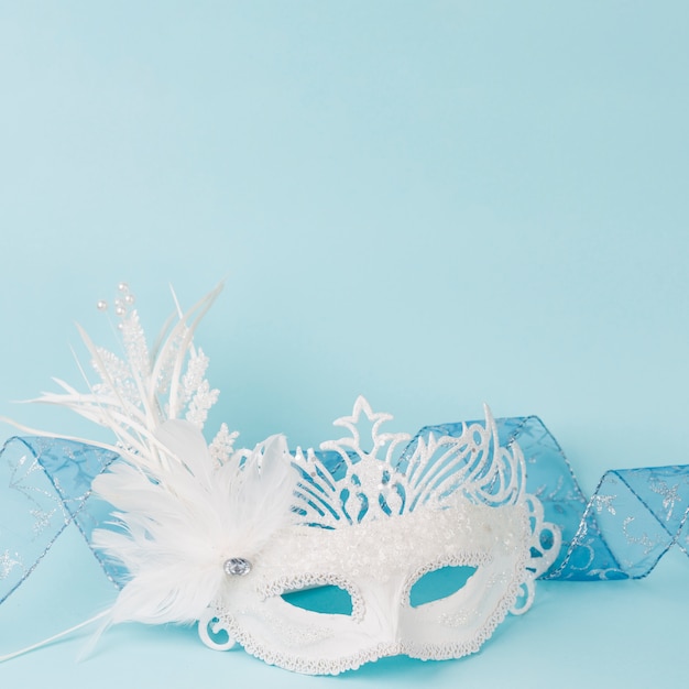 Carnival mask with decoration