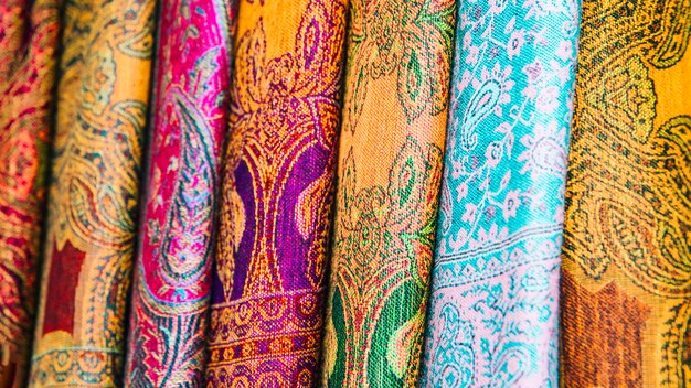 carpets on market in marrakech