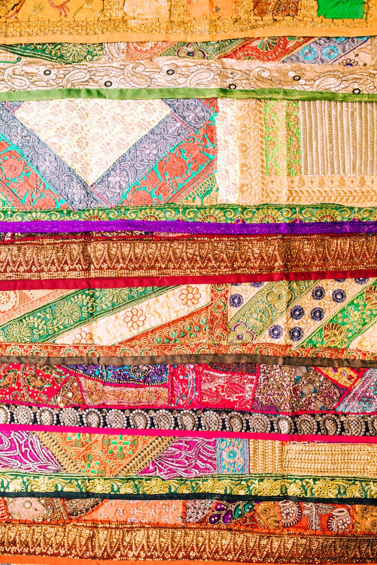 Free Photo carpets on market in marrakech