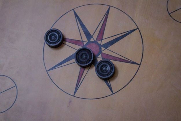 무료 사진 carrom 게임 조각