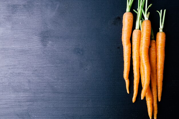 Морковь на столе