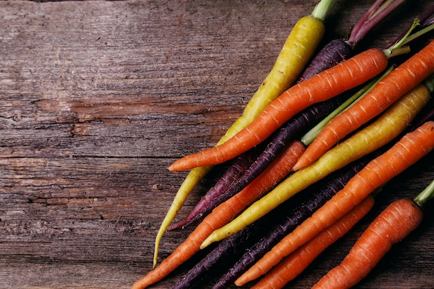 Free photo carrot on the table