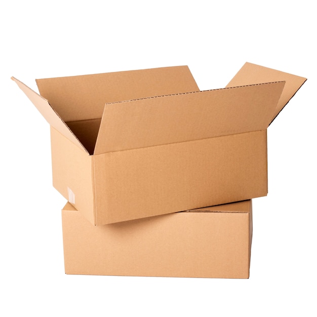 Free photo carton boxes