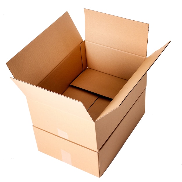 Free photo carton boxes