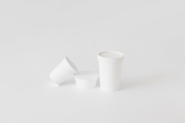 유제품 용 카톤 컵