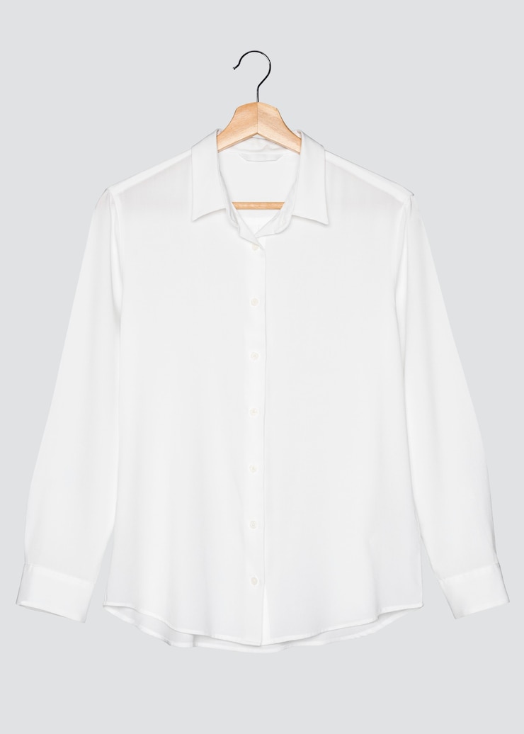 Free Photo casual white blouse women&rsquo;s fashion