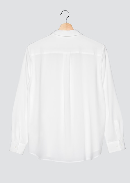 Повседневная белая блузка женская мода