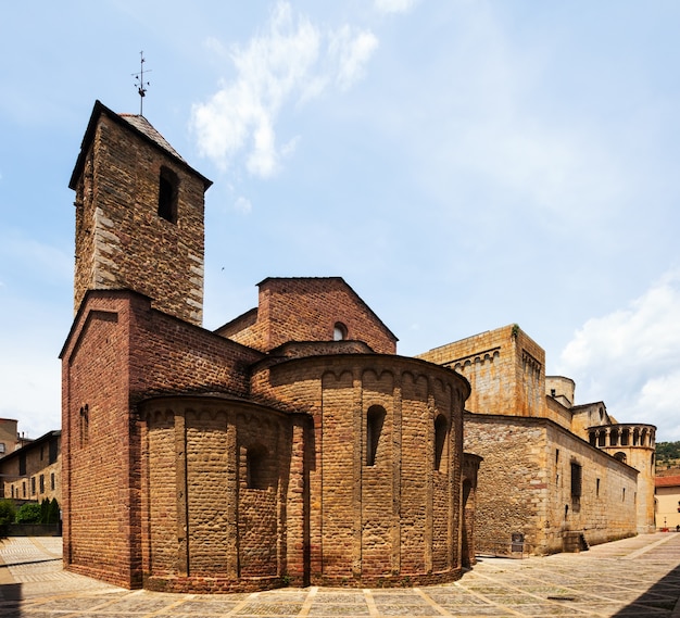 Free photo cathedral of santa maria d'urgell