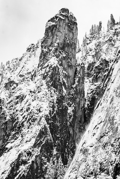 Foto gratuita guglie della cattedrale; parco nazionale yosemite