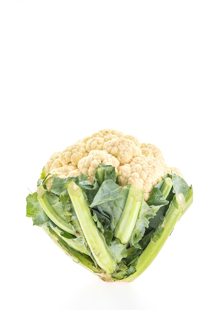 Free photo cauliflowers isolated