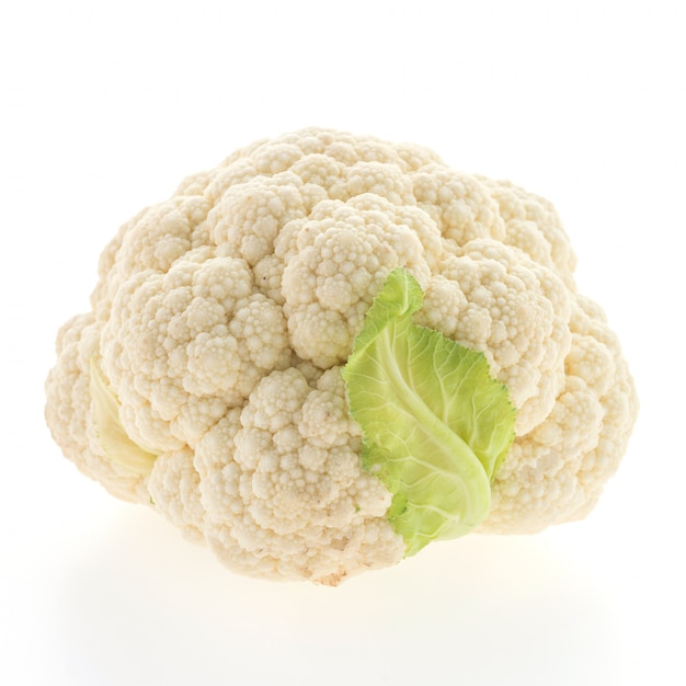 Cauliflowers isolated