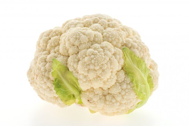 Cauliflowers isolated