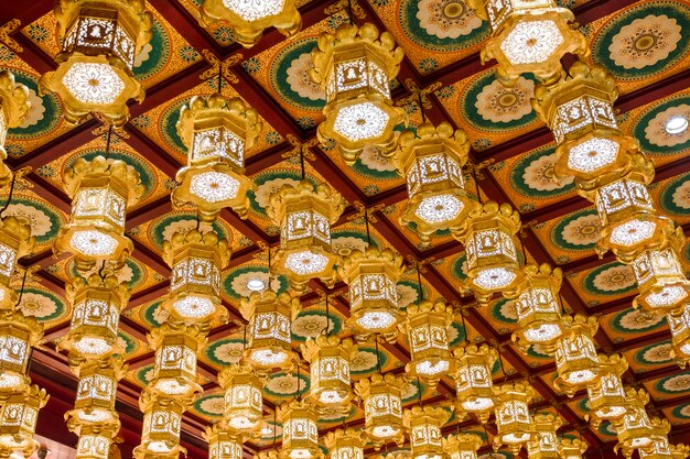 ceiling of temple