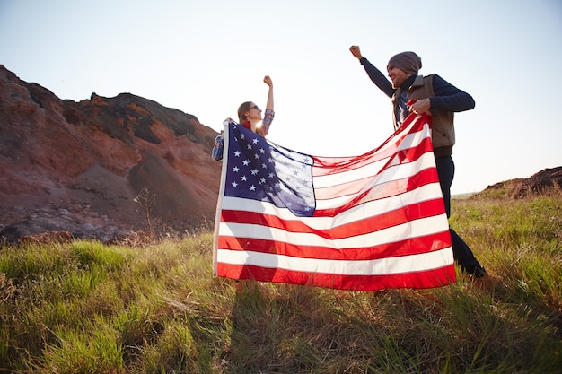 アメリカの自由を祝う