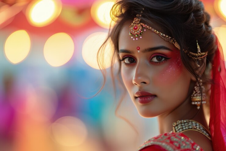Free Photo celebration of navratri deity