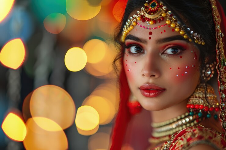 Free Photo celebration of navratri deity