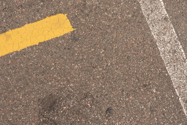 Cement floor for a street outdoors