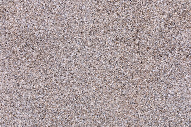 Cement surface with pebbles