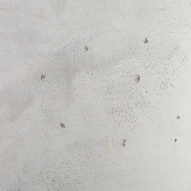 Cement wall surface with holes