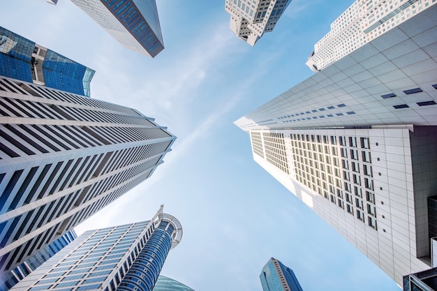 Central Business District in Singapore.