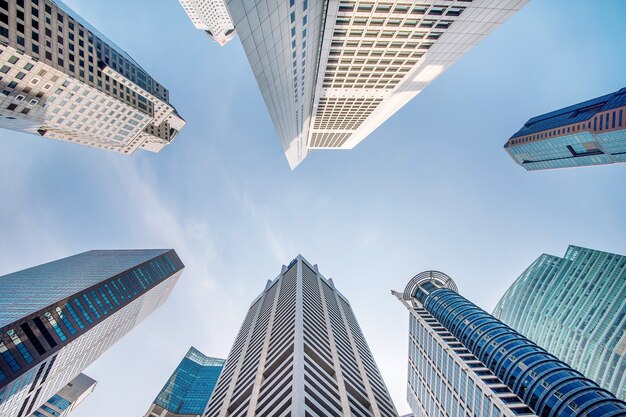 Central Business District in Singapore.