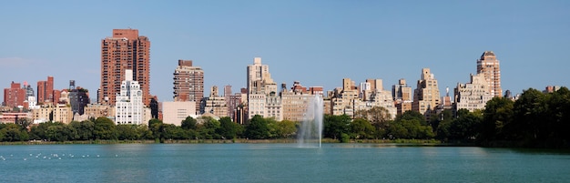 Central Park panorama in Manhattan