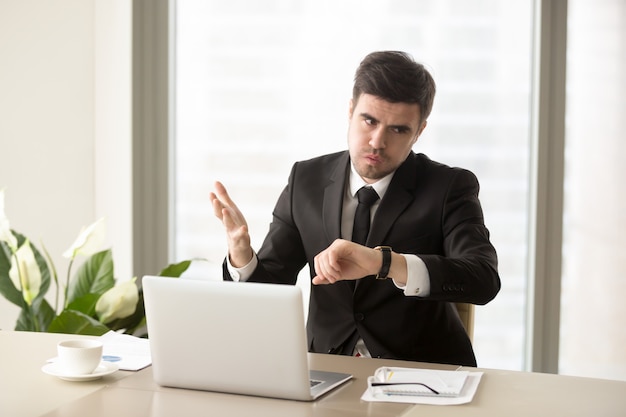 CEO feeling serious problem with time organization